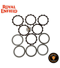 Kit De Platos De Embrague Royal Enfield  Bullet 350, Thunderbird 350/500, Classic 350 y Rumbler 500 