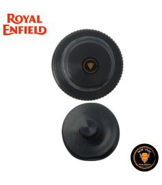  Tapa De Llenado De Aceite Negra (Para Motos De Color Plateado) Royal EnfieldHunter 350 Classic 350 Scram 411 Himalyan Interceptor 650 Super Meteor 650