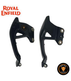 Soportes De Respaldo De Pasajero Negros Royal Enfield Hunter 350