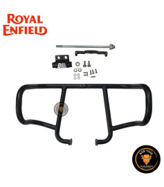 BLACK AIRFLY EVO ENGINE GUARD (SET) Royan Enfield METEOR 350 BULLET 350 Classic 350