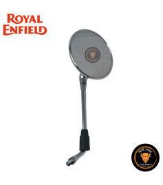 Espejo Retrovisor Izquierdo Cromado Royal Enfield Meteor 350 Meteor 350
