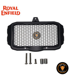 Protector radiador negro Royal Enfield Himalayan 411 / 450 Scram 411 / 450 Guerrilla 450 (Grr 450)