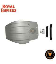 Protector De Carter Plateado Royal Enfield Meteor 350, Classic 350 y Bullet 350