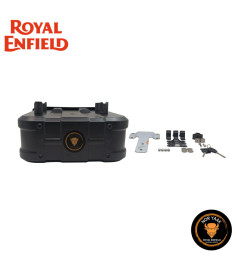 BLACK COMMUTER PANNIER RH Royan Enfield METEOR 350 ALL NEW CLASSIC 350 HUNTER 350