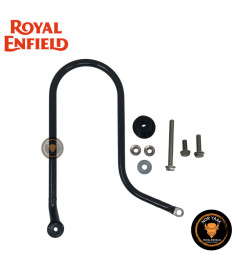 BLACK COMMUTER PANNIER RAIL RH Royan Enfield METEOR 350 BULLET 350 