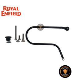 BLACK COMMUTER PANNIER RAIL RH Royan Enfield METEOR 350 BULLET 350 