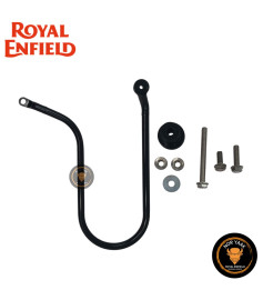 BLACK COMMUTER PANNIER RAIL RH Royan Enfield METEOR 350 BULLET 350 
