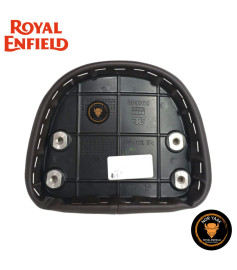 BROWN PASSENGER BACKREST PAD Royan Enfield Meteor 350