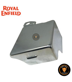 Tapa (Cover) Cromada De Batería Royal Enfield Classic 500